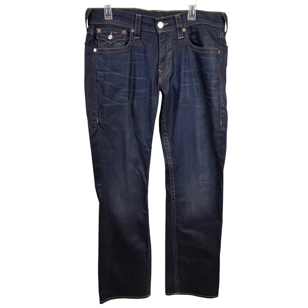 True Religion Jeans Billy Cut Straight 33 (Actual 38x34) Cut 704870 Mexico Men's